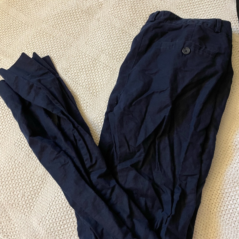 Blue office pants